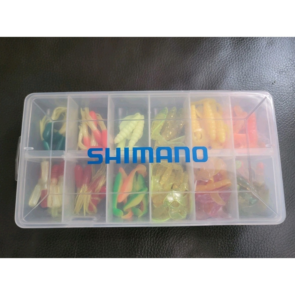 Shimano Soft Plastic Fishing Lure Organizer – LOADED